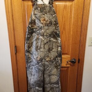 Camouflage CARHARTT Bib Size 12 Youth Kids Overalls